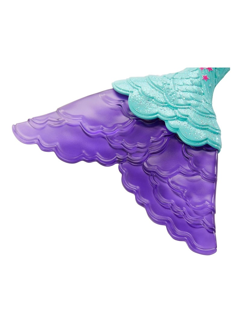 Barbie Dreamtopia poupée sirène aux cheveux roses et violets Multicolore - Kiabi