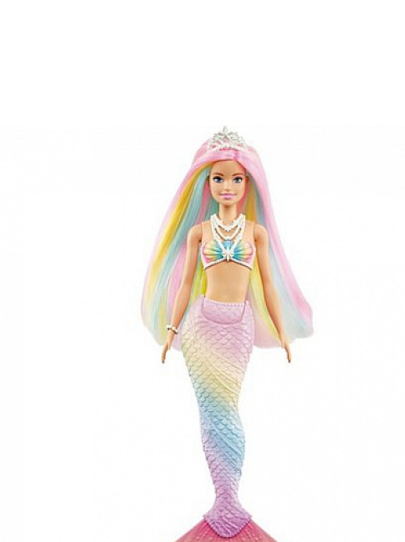 Barbie Dreamtopia Sirène Magique Arc-en-Cie Multicolore - Kiabi