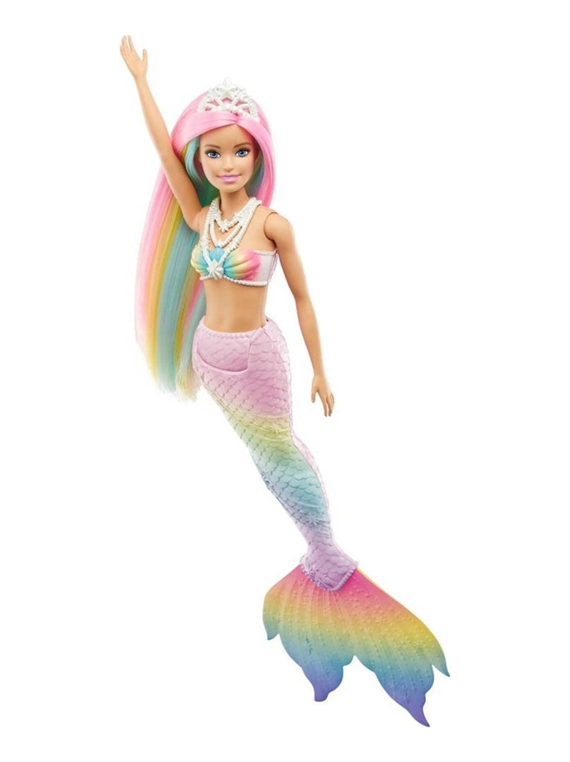 Barbie Dreamtopia Sirène Magique Arc-en-Cie N/A - Kiabi
