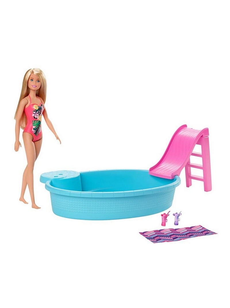 Barbie et sa piscine Multicolore - Kiabi