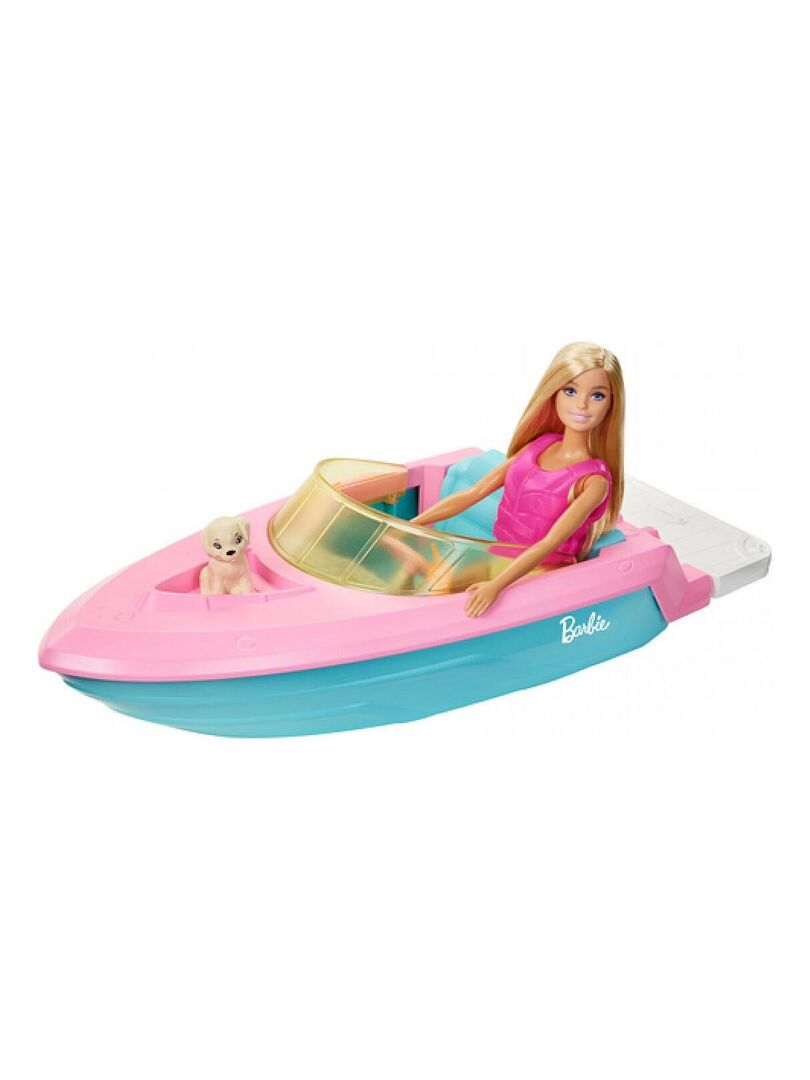 Barbie Et Son Bateau Coffret Avec Poupee Mannequin N/A Kiabi 40.77€