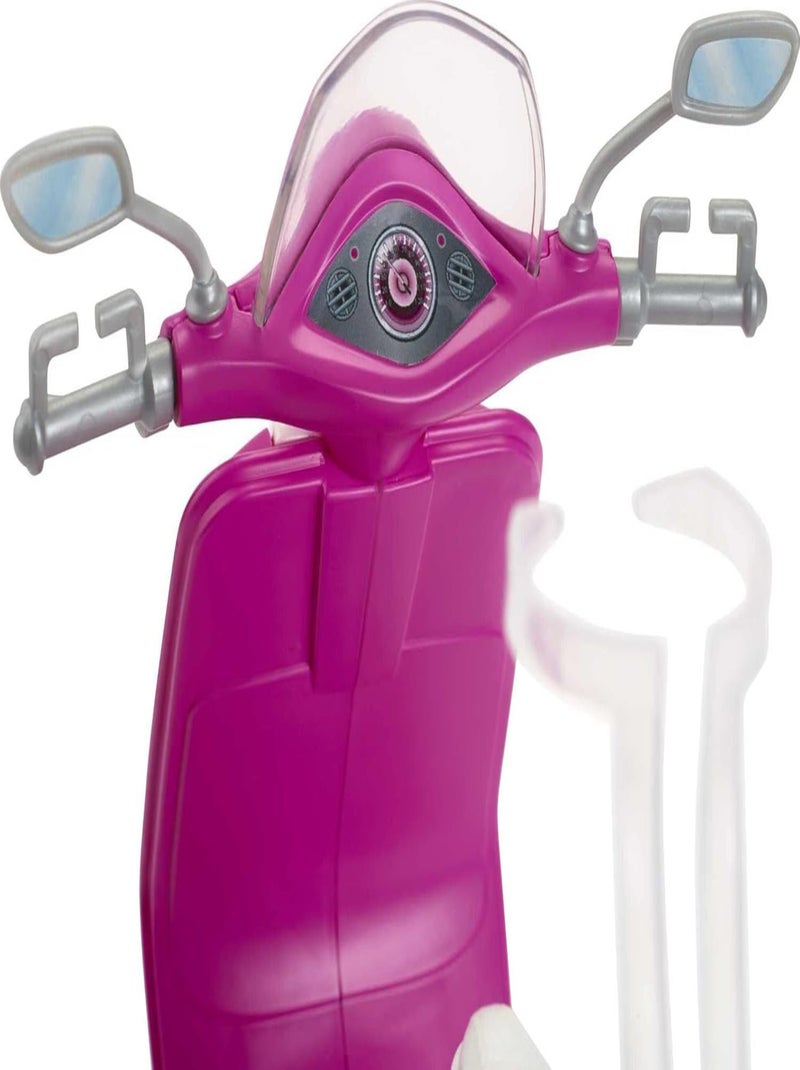 Barbie Et Son Scooter - Mattel Multicolore - Kiabi