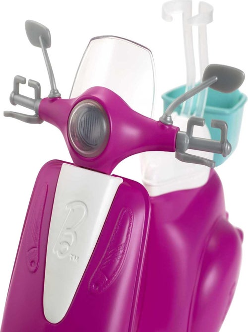 Barbie Et Son Scooter - Mattel - Kiabi