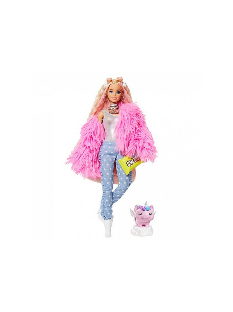 Barbie Extra Veste Rose N/A - Kiabi