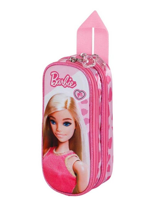 Barbie Fashion Trousse 3D Double, Rose - Kiabi