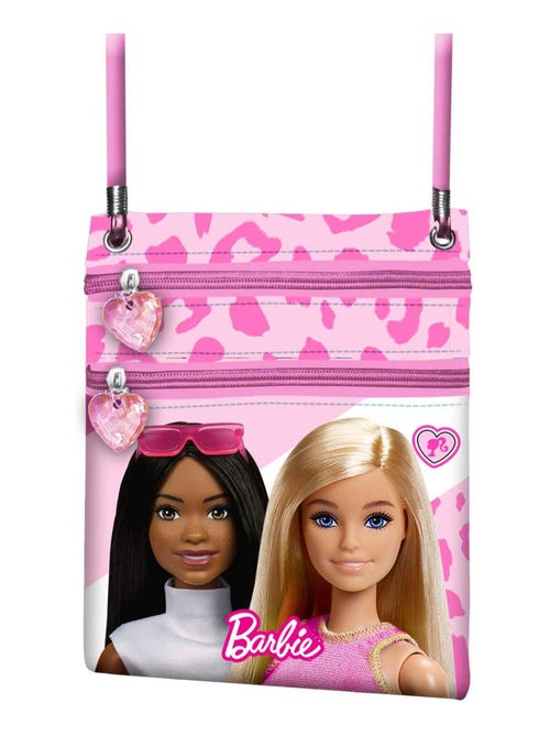 Barbie Fashionista Sac à Bandoulière Action Vertical, Rose - Kiabi