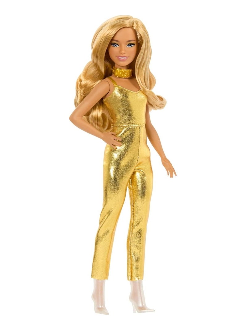 Barbie Fashionistas - Poupée de petite silhouette Jaune - Kiabi