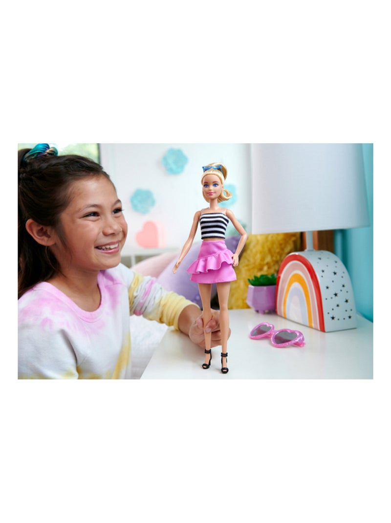 Barbie Fashionistas _x_ Barbie plage Beige - Kiabi