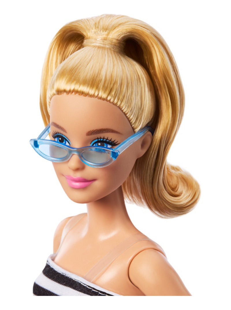 Barbie Fashionistas _x_ Barbie plage Beige - Kiabi
