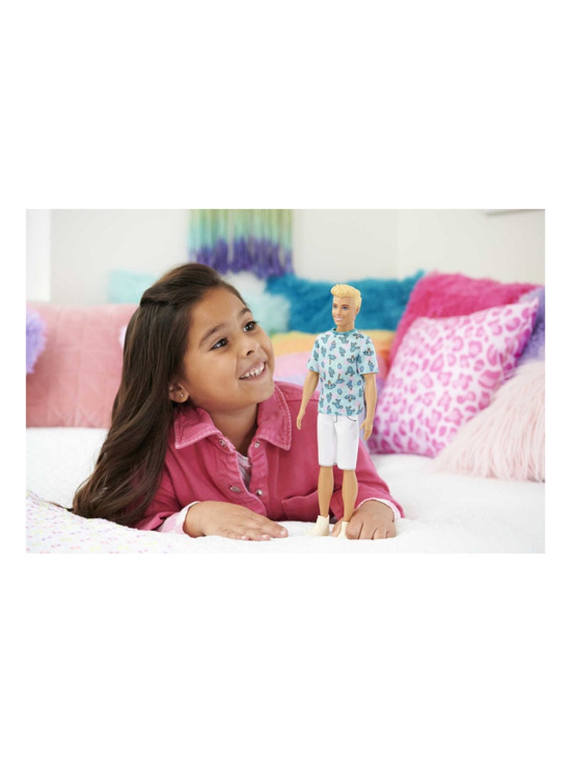 Barbie Fashionistas _x_ Poupée Ken Beige - Kiabi