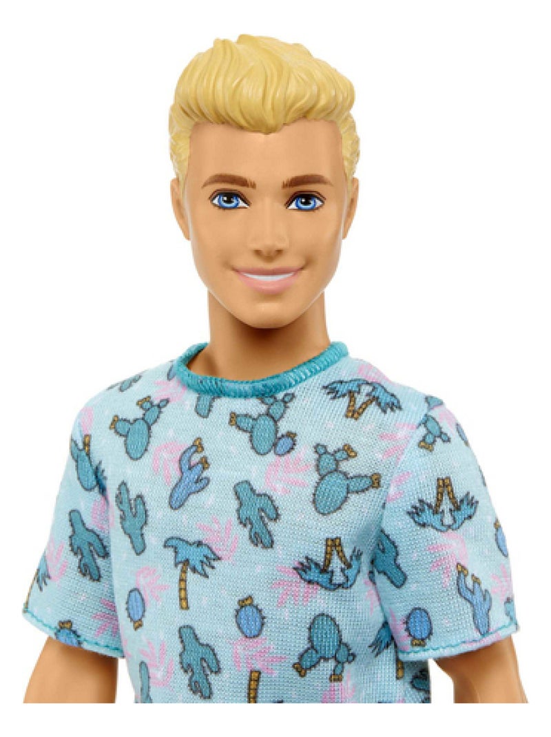 Barbie Fashionistas _x_ Poupée Ken Beige - Kiabi