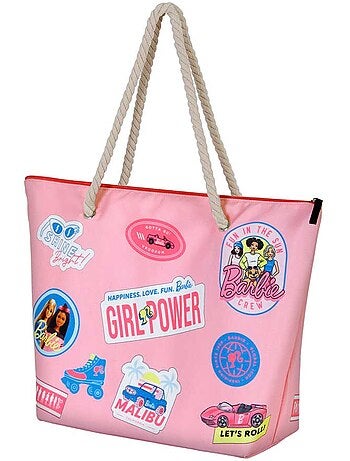 Barbie Malibu Sac de Plage Soleil, Rose