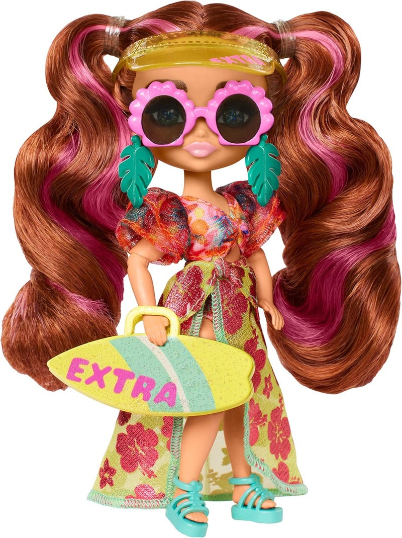 Barbie Mini Extra Plage (14cm) - Barbie - Mattel Multicolore - Kiabi