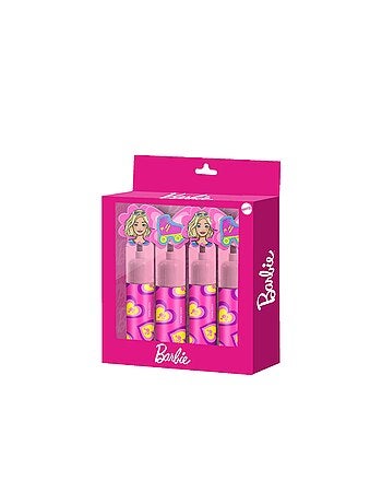 Barbie Mix Pack de 4 Surligneurs, Rose