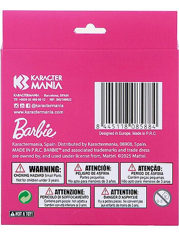 Barbie Mix Pack de 4 Surligneurs, Rose