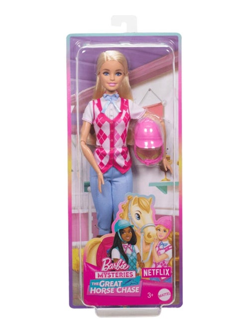 Barbie Mysteries À la Poursuite du Cheval Perdu Poupée Malibu - Kiabi