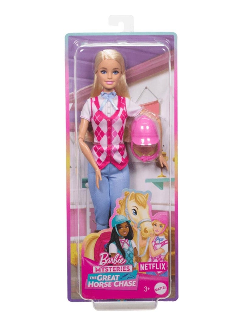 Barbie Mysteries À la Poursuite du Cheval Perdu Poupée Malibu Multicolore - Kiabi