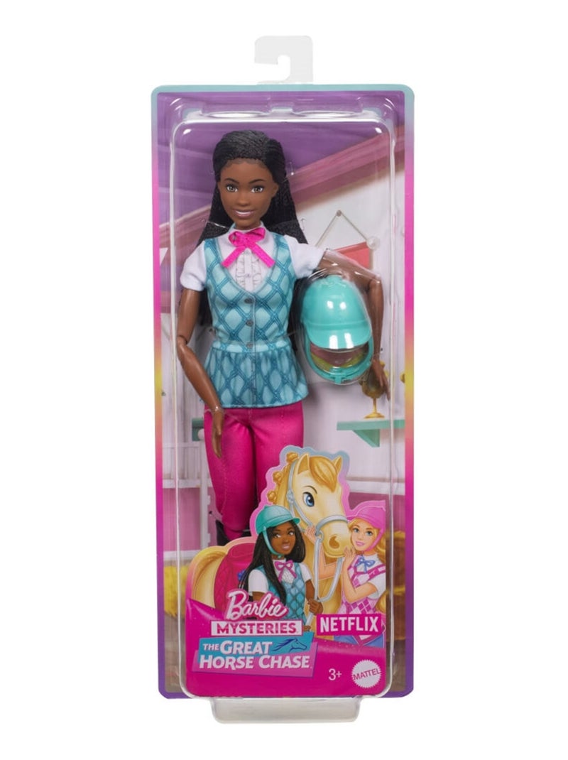 Barbie Mysteries Poupée mannequin Brooklyn Cavaliere Multicolore - Kiabi