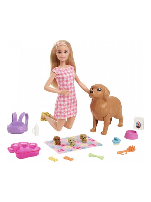 Barbie Naissance Des Chiots - Kiabi
