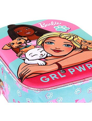 Barbie Pets Sac à Dos 3D Elite, Rose