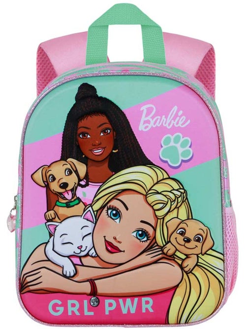 Barbie Pets Sac à Dos 3D Elite, Rose - Kiabi