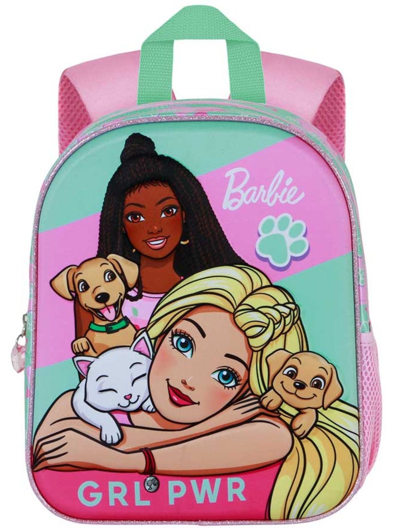 Barbie Pets Sac à Dos 3D Elite, Rose Rose - Kiabi