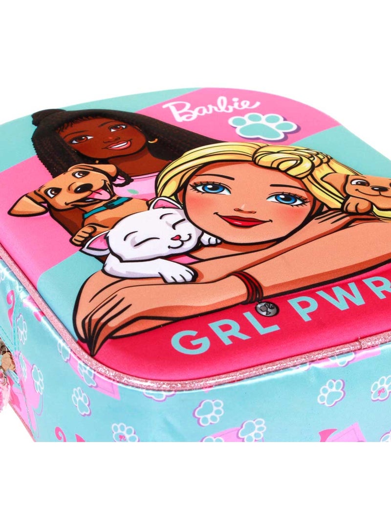 Barbie Pets Sac à Dos 3D Elite, Rose Rose - Kiabi