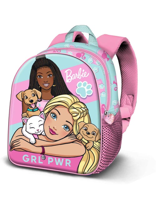 Barbie Pets Sac à dos Basic, Rose - Kiabi