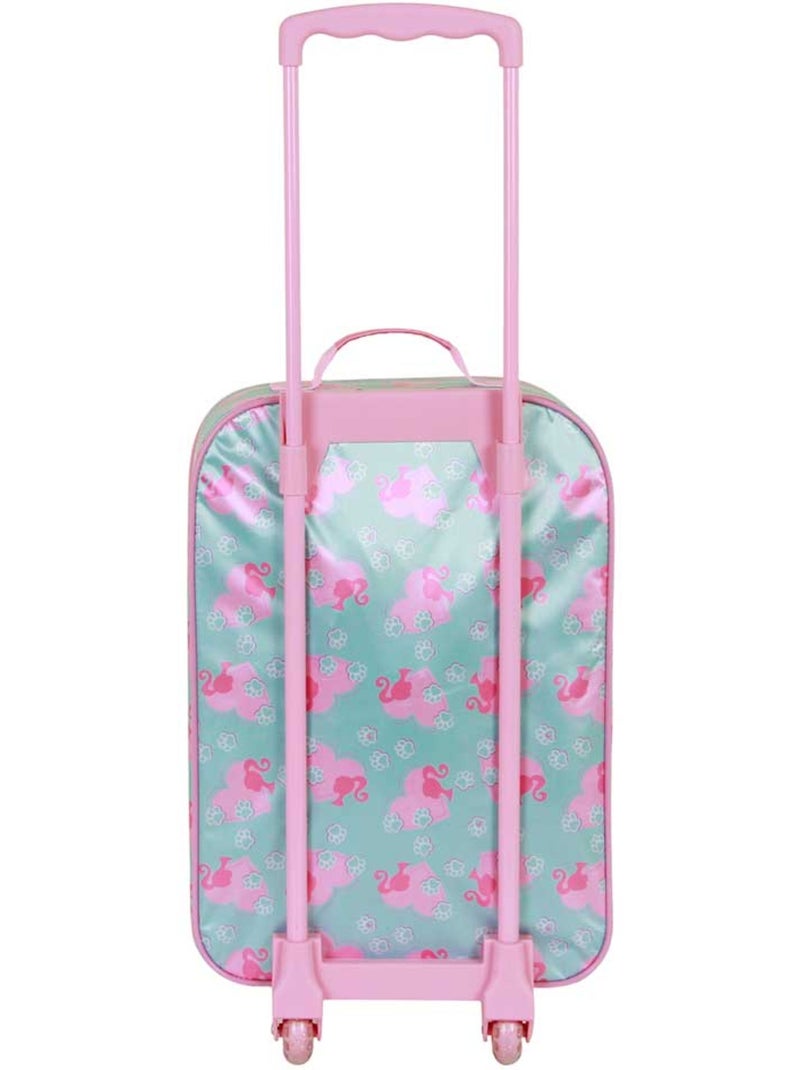 Barbie Pets Valise à Roulettes Soft 3D, Rose Rose - Kiabi
