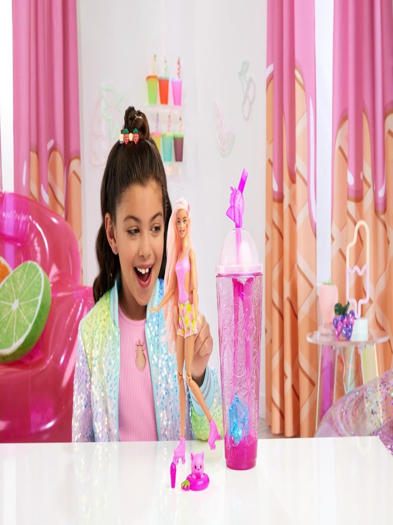 Barbie Pop Reveal Parfumé Fraise - Mattel Multicolore - Kiabi
