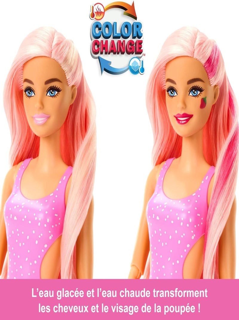Barbie Pop Reveal Parfumé Fraise - Mattel Multicolore - Kiabi