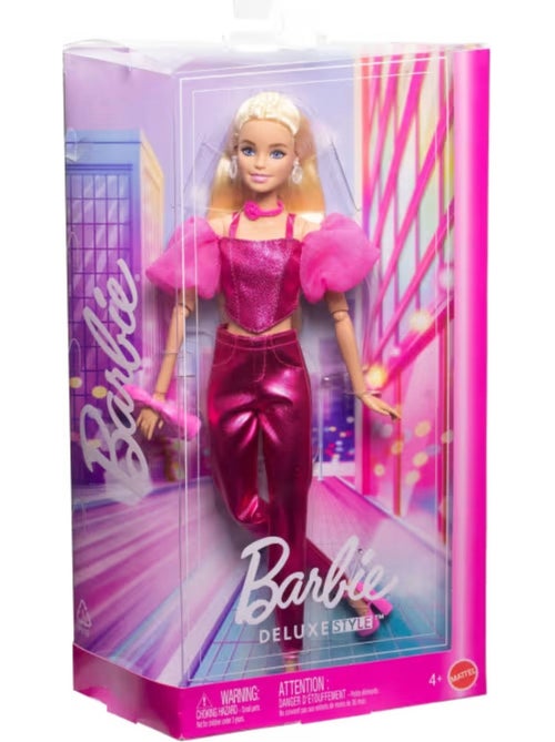 Barbie Poupée Deluxe Style Cheveux Blonds - Kiabi