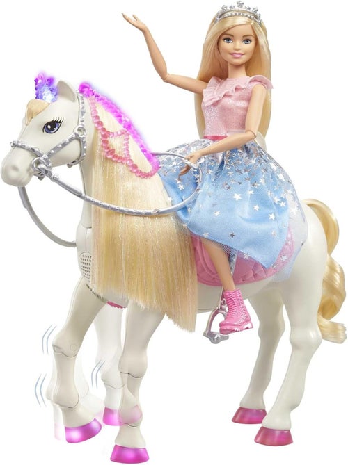 Barbie Princesse Et Son Cheval - Barbie - Mattel - Kiabi