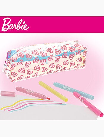 Barbie set d'accessoires avec sac à dos set de coloriage