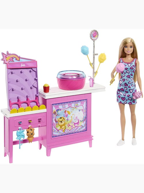 Barbie Stand De Barbe à Papa - Mattel - Kiabi