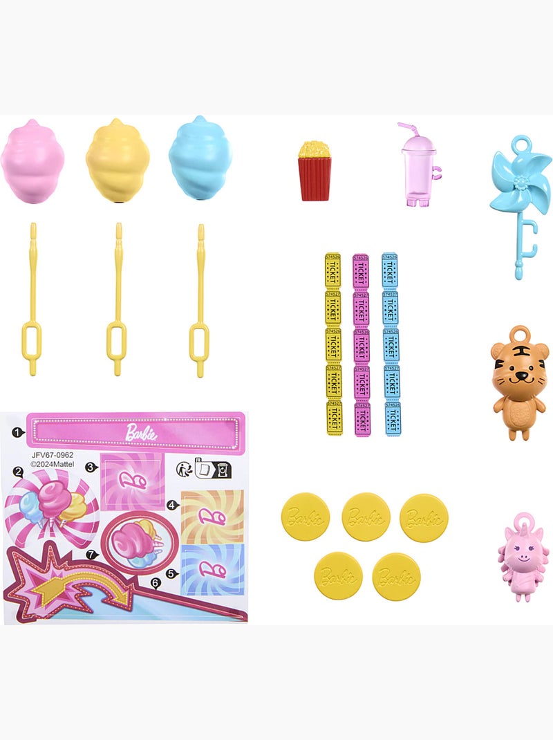 Barbie Stand De Barbe à Papa - Mattel Multicolore - Kiabi