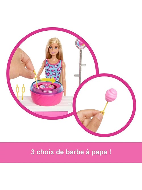 Barbie Stand De Barbe à Papa - Mattel - Kiabi