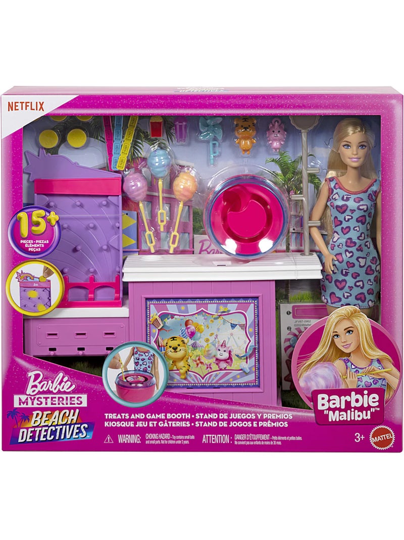 Barbie Stand De Barbe à Papa - Mattel Multicolore - Kiabi