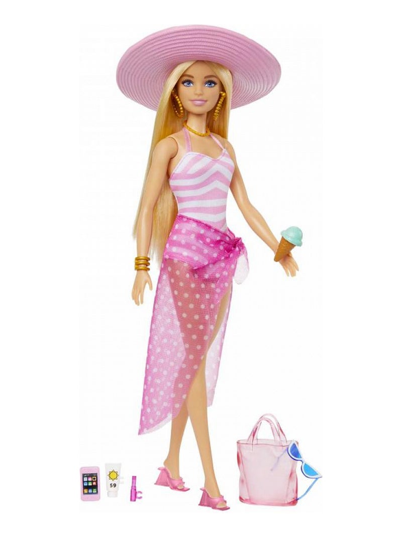 Barbie tenue de plage film Beige - Kiabi