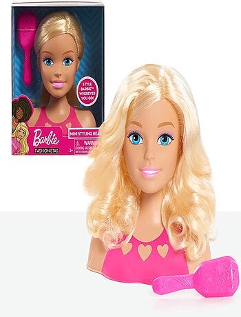 Barbie Tête à Coiffer 16 Cm - Giochi Preziosi