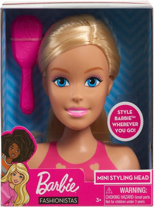 Barbie Tête à Coiffer 16 Cm - Giochi Preziosi - Kiabi