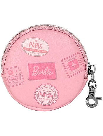 Barbie Travel Porte-monnaie Cookie, Rose