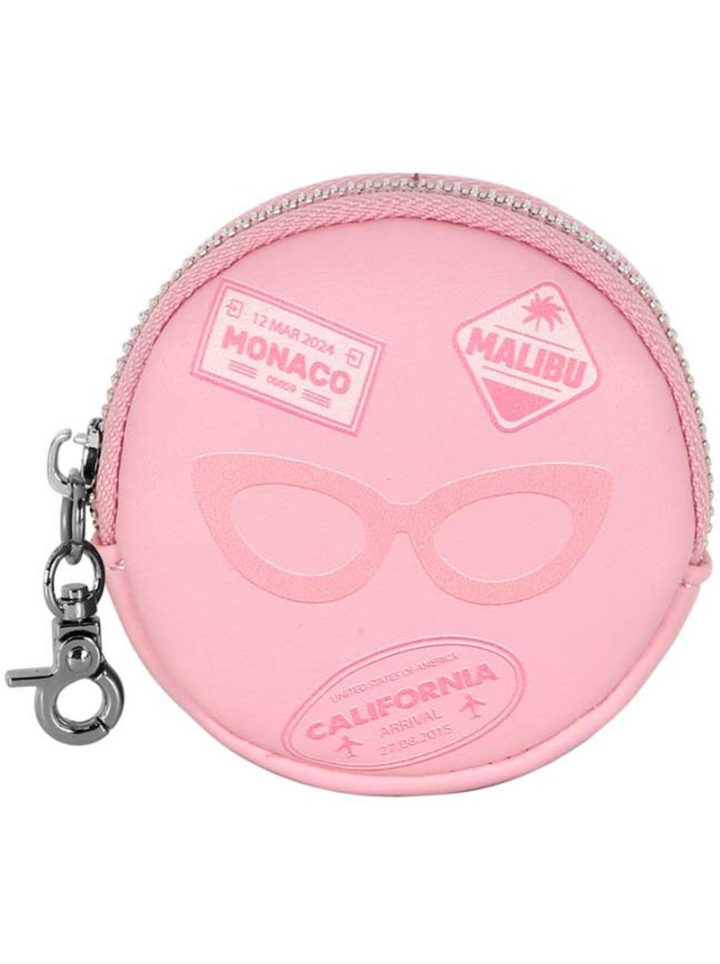 Barbie Travel Porte-monnaie Cookie, Rose Rose - Kiabi