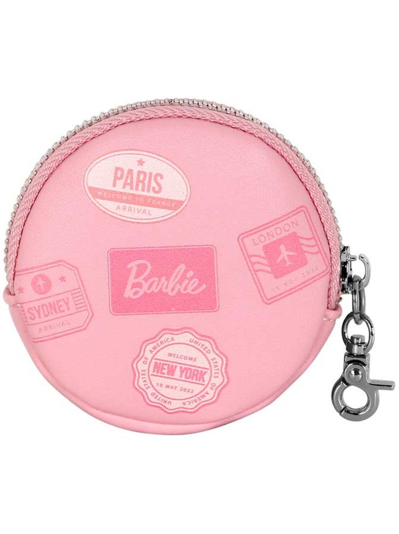 Barbie Travel Porte-monnaie Cookie, Rose Rose - Kiabi