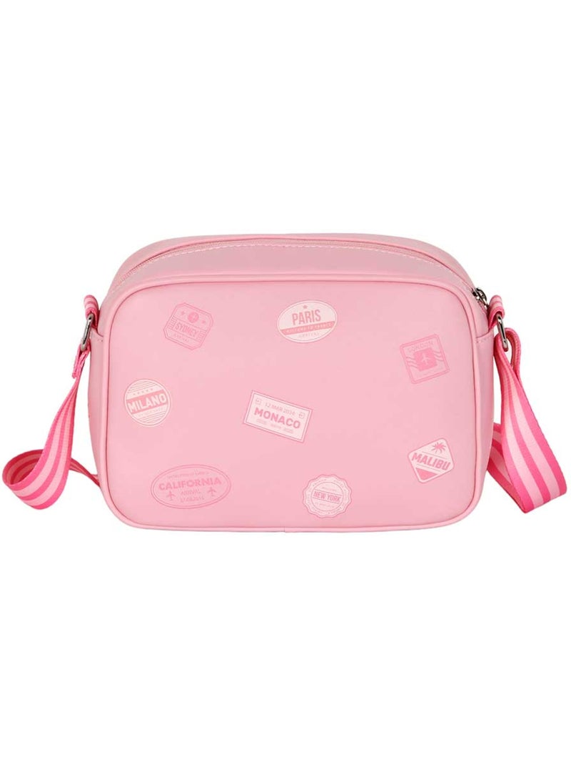 Barbie Travel Sac à Bandoulière Fashion Petit, Rose Rose - Kiabi