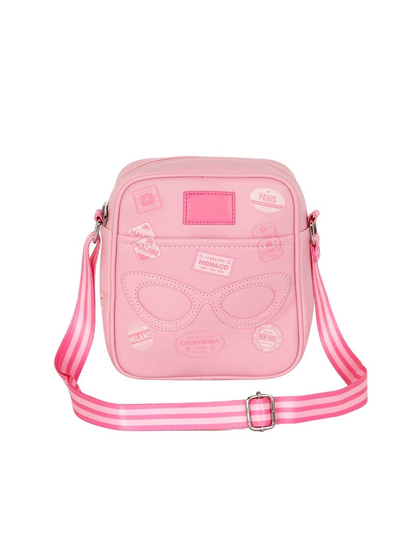 Barbie Travel Sac à Bandoulière Sling Fashion, Rose Rose - Kiabi