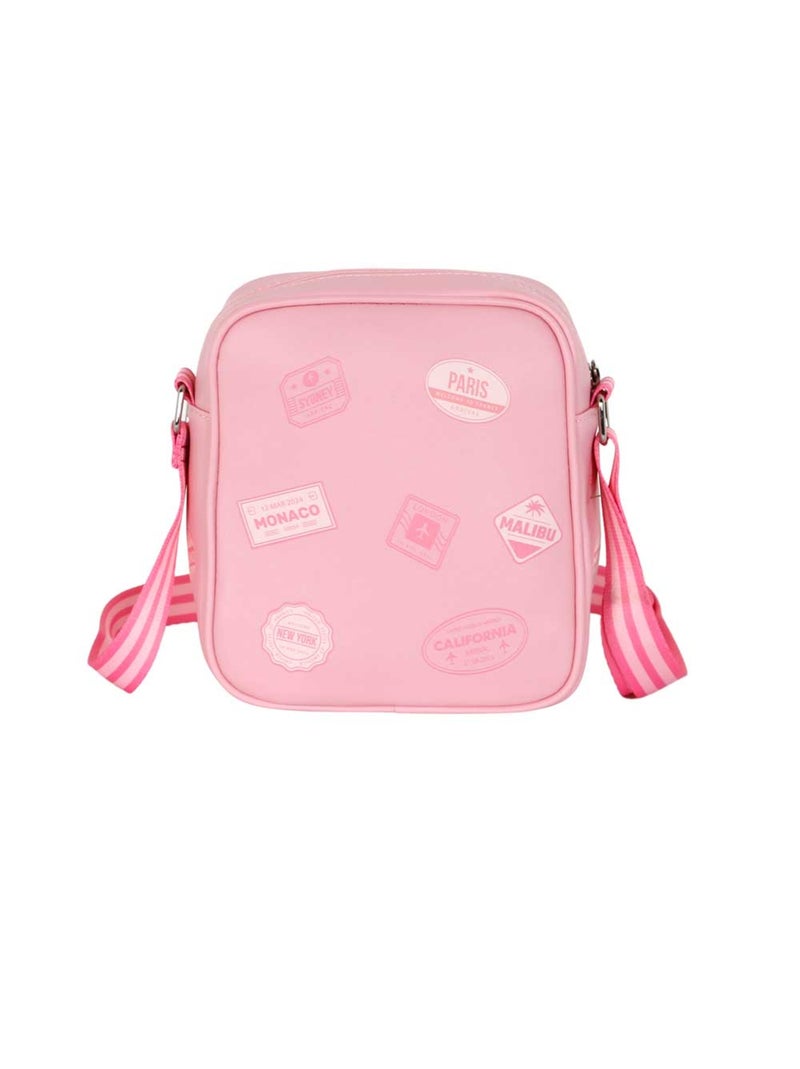 Barbie Travel Sac à Bandoulière Sling Fashion, Rose Rose - Kiabi