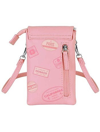 Barbie Travel Sac pour Téléphone Portable, Rose