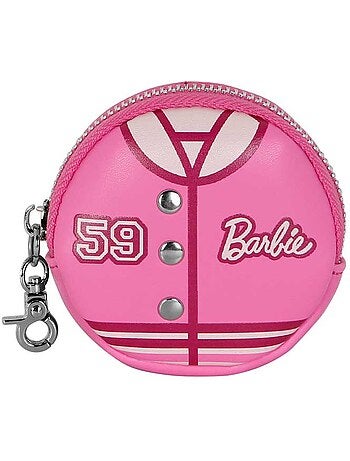 Barbie Varsity Porte-monnaie Cookie, Rose