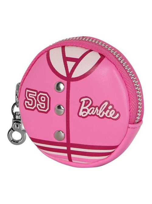 Barbie Varsity Porte-monnaie Cookie, Rose - Kiabi